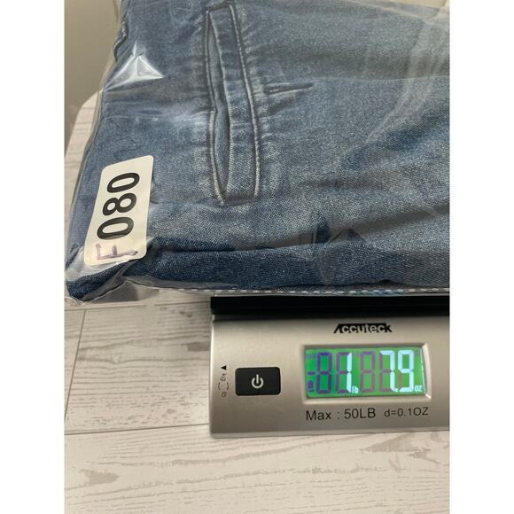 Cambridge Classic Vintage Denim Mens Button fly Zipper Jeans Size 36x34 - Picture 9 of 9